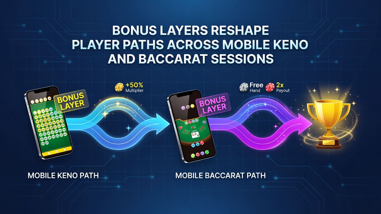 Darstellung von Spielerpfaden und Bonus-Interaktionen in mobilen Keno- und Baccarat-Apps