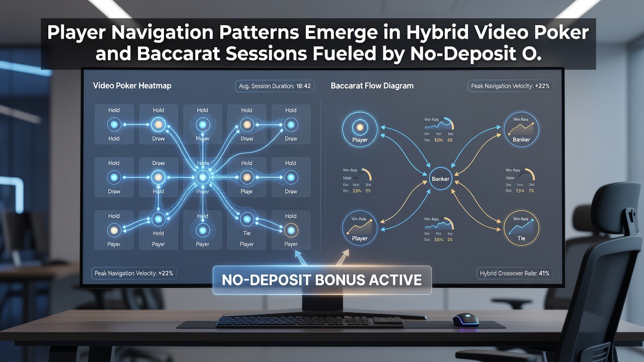Analyse von Navigationsmustern in Video-Poker- und Baccarat-Hybriden mit No-Deposit-Anreizen
